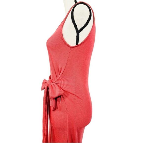 Derek Heart Side Tie Maxi Dress - Picture 4 of 9